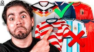Califico TODAS las Camisetas del Mundial 2026 de la PEOR a la MEJOR