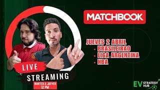 EN VIVO | Serie A Brasil + Liga Argentina | Picks EV