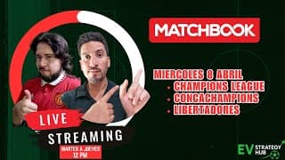 EN VIVO | Champions League + Concachampions y Libertadores | Picks EV
